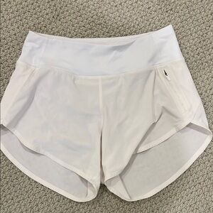 Outdoor Voices Women's White Athletic Shorts